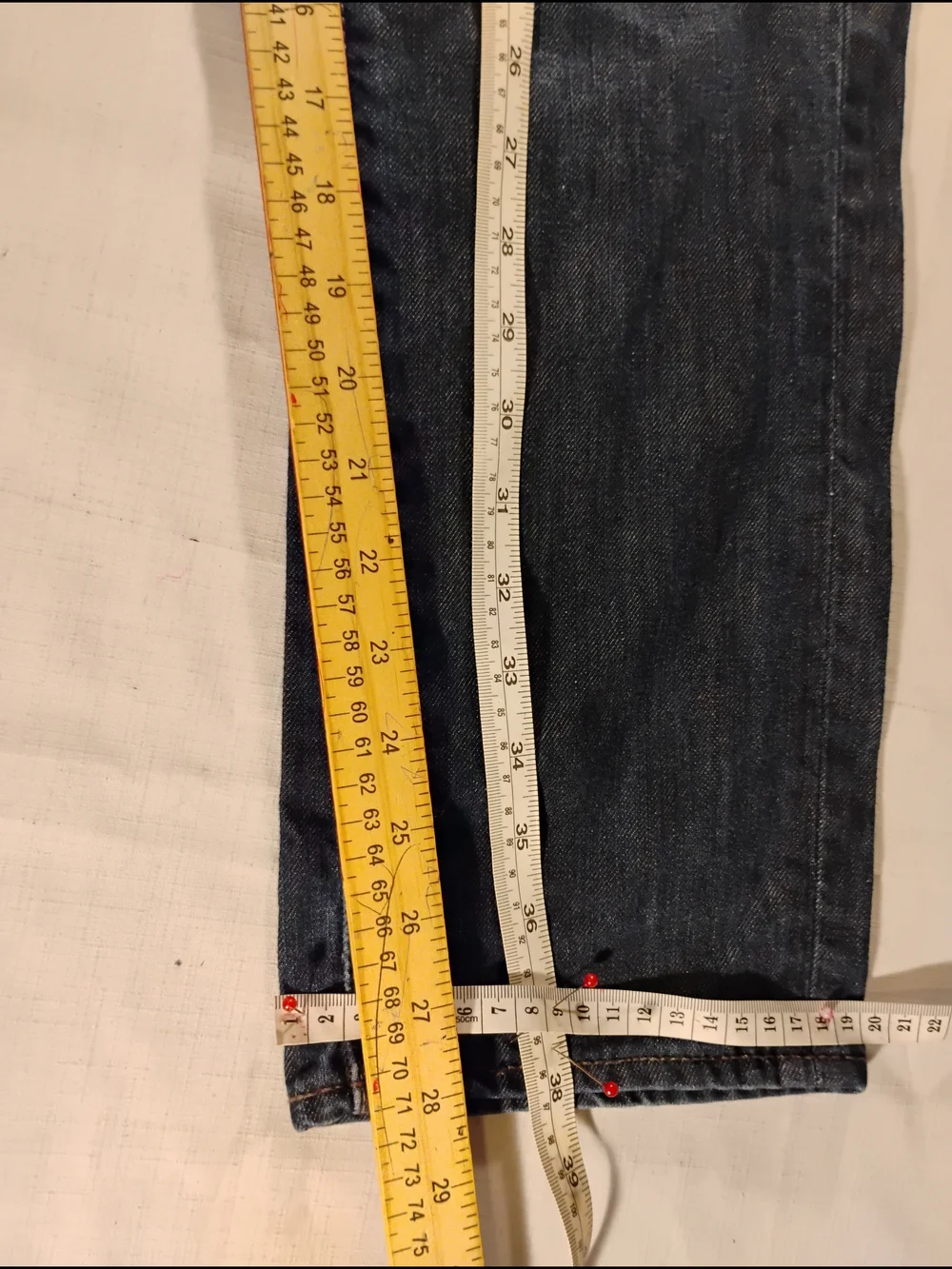 Levi's Men's Dark Blue Straight Jeans